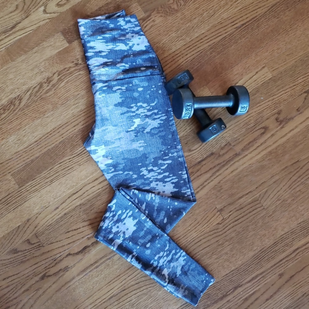 Emily Hsu Designer Camo Leggings